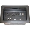 TBUS-10-C1 Table Top Enclosure, Aluminium