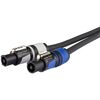 SDC775LU025 Mains Link Power Cable, 2.5 m, Black, Female, NAC3FCB, Length: 2.5m, 2 image