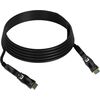 HFOC-300D-20 Aktywny hybrydowy kabel HDMI 2.1 8K/120 (męski-męski) z odłączanymi złączami, 20 m, Długość: 20