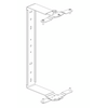 Uchwyt montażowy KPTED150BWH, biały, do ED150, Kolor: White