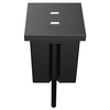 MD-2C/2CM(B) Moduł pasywny, czarny, 2xUSB-C, żeński, Kolor: Black, 3 image