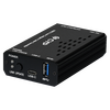 Nadajnik kablowy CH-730TX, 1×USB 3.2 typ-C, 1×USB 3.2 typ-A, czarny