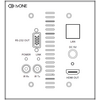 Odbiornik Panel ścienny 1T-CT-654-USWP, HDMI1.4a przez pojedynczy kabel CAT5e/6