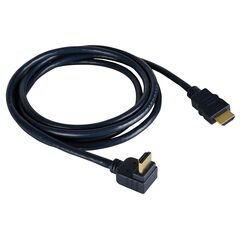 Kabel HDMI High Speed pod kątem prostym z Ethernetem, 4,6 m, Długość: 4.6