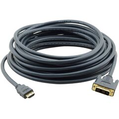 Kabel HDMI do DVI C-HM/DM-0.5, 0.15 m, czarny, Długość: 0.15