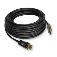 DFOC-100-10 Aktywny hybrydowy kabel DisplayPort, 4K120, 8K60 (męski-męski), 10 m, Długość: 10