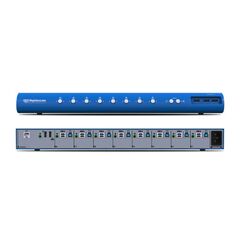 SM80NU-3T Secure KM Switch, 8-Port, USB Type-A, USB Type-B, 3.5mm Audio Jack