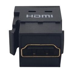 00050605 HDMI coupler 30mm, Black