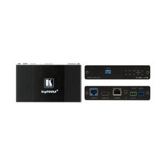 Kompaktowy odbiornik TP-789RXR 4K60 4:2:0 HDMI HDCP 2.2 dwukierunkowy PoE z Ethernetem, RS-232 i IR przez rozszerzony zasięg HDBaseT