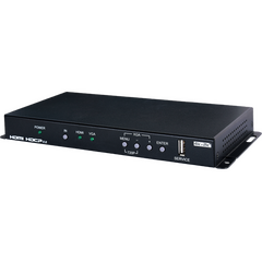 CSC-V101P 4K60 (4:4:4) 2x1 HDMI/VGA do HDMI Skaler z wstawianiem audio