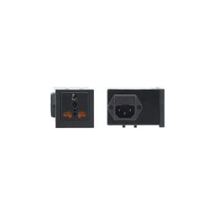 TS-201GB Single Power Socket, Great Britain, 1xSocket, Version: Great Britain