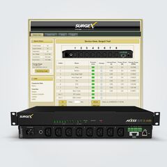 SX-AX10Ei Power Management System, IEC C13, Rack Mounted, Black