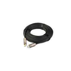 CLS-AOCDP/UF-131 DisplayPort (M) to DisplayPort (M) Hybrid Multi-Mode Fiber Low Smoke Cable, 40 m, Length: 40