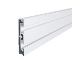 1101011501 Uniform Rail 02 - Toolbar, L1150 mm, white, Length: 115, Colour: White