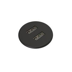 9353003009 Axessline Micro - Ładowarka 2 USB-A 10W, czarna, Rodzaj złącza B: USB, Długość kabla: 1.5, Kolor: Black, Pobór mocy: 10W