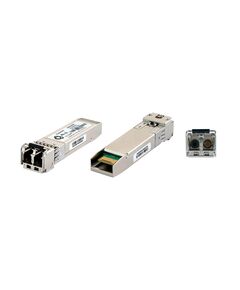 SFP1-MM-D Transceiver, 2 Strand Duplex Fiber Optic LC (PC/UPC) Connector, Silver, Multi-Mode