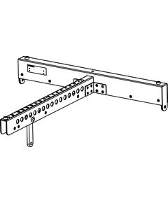 KPTAX2012P Fly Bar for AX2010A Line Array, Black