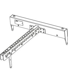 Belka montażowa KPTSW215 do AX2065 i SW215F, czarna