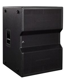 SW215A Dual 15in Subwoofer System, Manifolded Bandpass, Black