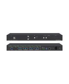 VM-218DTXR 2x1:8 4K60 4:2:0 HDMI & Extended-Reach HDBaseT z Ethernetem, RS-232, IR & Stereo Audio Switchable DA