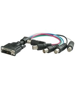 Adapter ZDB-2038 DVI męski do 5-BNC żeński, czarny