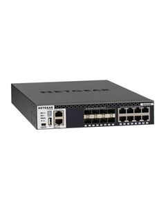 M4300-8X8F/US/EMEA Managed Switch, 19 Port, 250W, EU, Version: US/EMEA Version