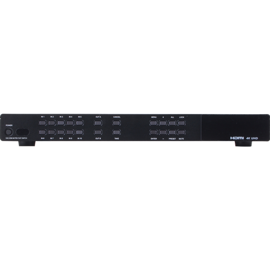 CDPS-U10H2HFS 4K UHD 10x2 HDMI Matrix, 2 image