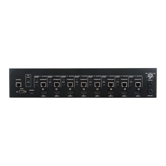 CMPRO-UA8H8CVPL 8x8 HDMI 4K UHD przez CAT5e/6/7 Przełącznik matrycowy z HDCP 2.2, 3 image