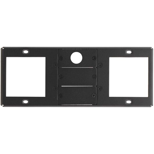 T6F-23 Inner Frame, Black, 2xSingle Power Socket Slots, 3xInsert Slots