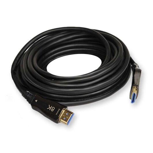 HFOC-300-50 Aktywny hybrydowy kabel HDMI 2.1, 4K120, 8K60 (męski-męski), 50 m, Długość: 50