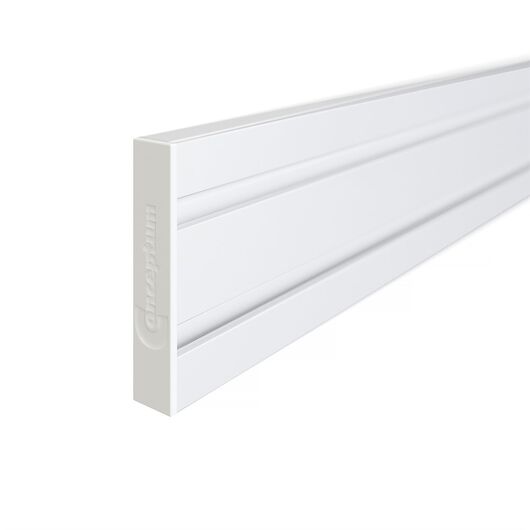 1101007501 Uniform Rail, 75cm, White, M Rail, Length: 75, Height: 1.6, Colour: White, 2 image