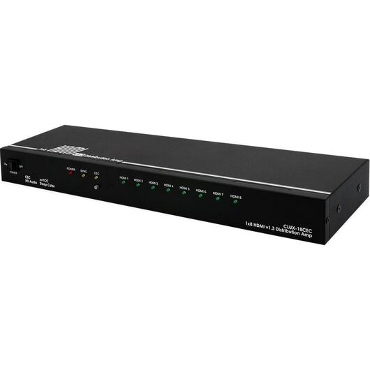 CLUX-18CEC Video Splitter, 1×8 HDMI