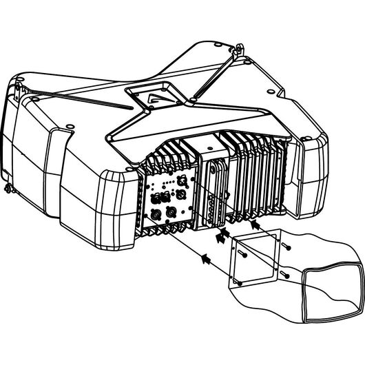 RAINCOV800 Rain Cover, For AX800A / AX800A NEO Line Arrays