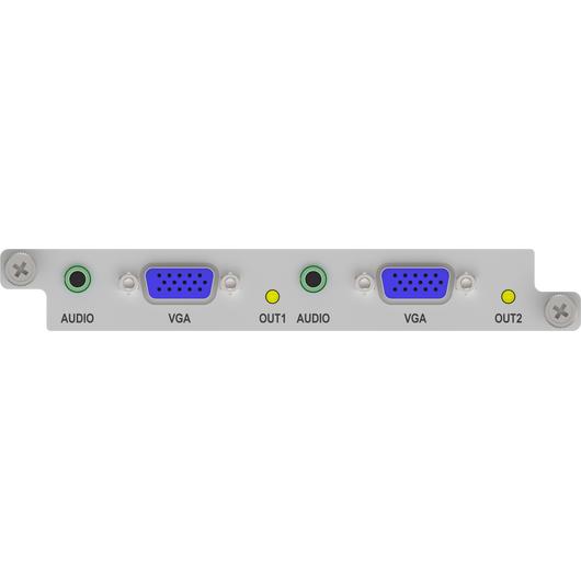 DB-HMX2-E-OC-CVBS2-M 2-channel CVBS output card for the HMX2-E series hybrid matrix switch