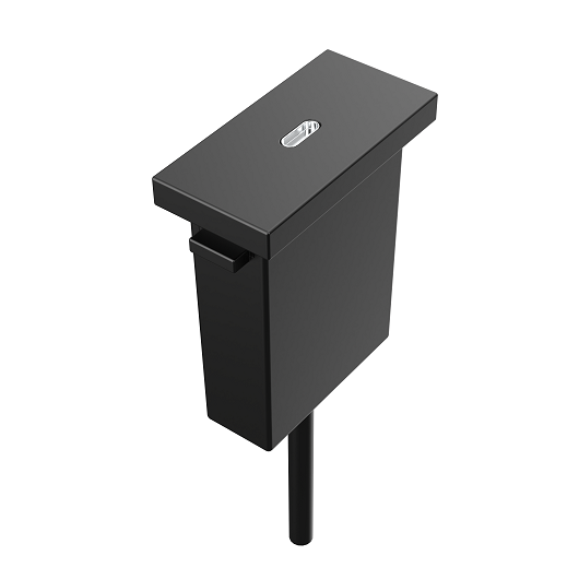 MD-C/CM(B) Moduł pasywny, czarny, 1xUSB-C, żeński, Kolor: Black, 2 image