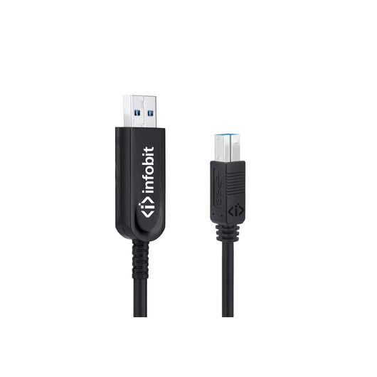 Kabel USB 3.1 U31-AMBM32-30, 30m, Typ-A Męski do Typ-B Męski, Długość: 30m, 2 image