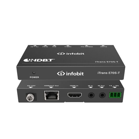 Transmiter iTrans E70S-T HDBaseT ekstender (Tylko Tx), HDMI 10.2Gbps, 70m dla 1080p, 40m dla 4K/30Hz, 3 image