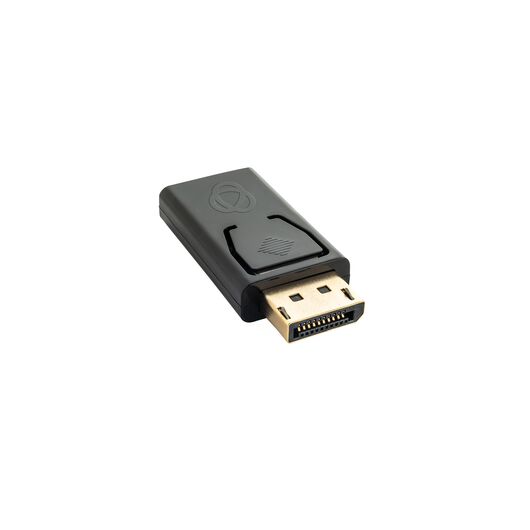 Adapter AD-DP/HF, Display Port Męski na HDMI Żeński, Czarny