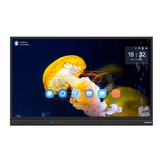 IFPD-YL5U 75 Interactive 75'' LED panel, 4K, 8Gb+128Gb, 2x20W speakers, 2 image