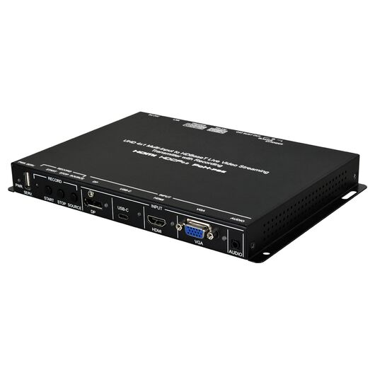 CDPS-P313RTX Nadajnik strumieniowania na żywo UHD 4x1 z wieloma wejściami do HDBaseT z nagrywaniem