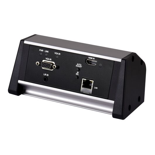 UHD+ HDMI/VGA przez HDBaseT z Skalerem & PoH (PD)