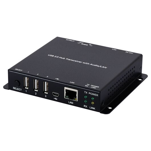 CH-701TR Transceiver USB 2.0 Hub z Audio/LAN