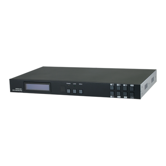 CMSI-46PL 4×6 HDMI przez HDMI/HDBaseT Matryca z IR, RS-232 i PoC (PSE)