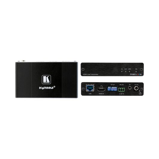 Nadajnik TP-583TXR HDMI 4K HDR z RS-232 i IR przez Extended-Reach HDBaseT