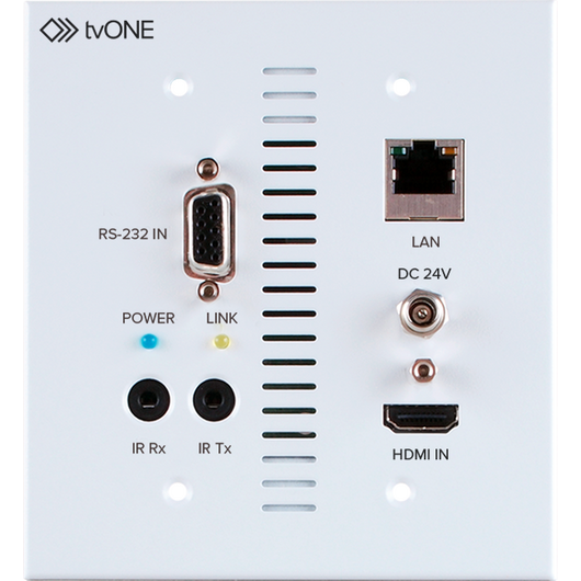 1T-CT-653-USWP Wall Plate Transmitter, HDMI1.4 over Single CAT5e/6 HDBaseT 5Play™