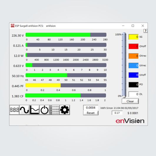 EV-23010 IC Analytical Software Monitor, 2xIEC, Black, 3 image