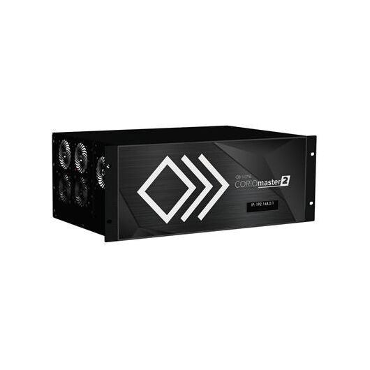 CM2-541-7A2 CORIOmaster2 541, 4U, Procesor wideo o wysokiej przepustowości karta multimedialna 4K i 4x4K wejścia HDMI, 8xHD wyjścia HDMI, zasilacz 400W