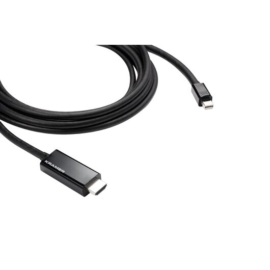 C-MDP/HM/UHD-6 Aktywny kabel Mini DisplayPort do HDMI 4K, 1,8 m, Czarny, Długość: 1.8, 2 image