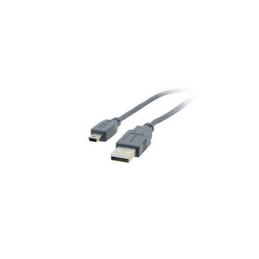 C-USB/Mini5-6 USB-A (M) do USB Mini-B 5-pin (M) 2.0 Kabel, 1,8 m, Długość: 1.8, 2 image