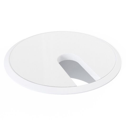 935-PWCW Powerdot grommet, white, with white cover